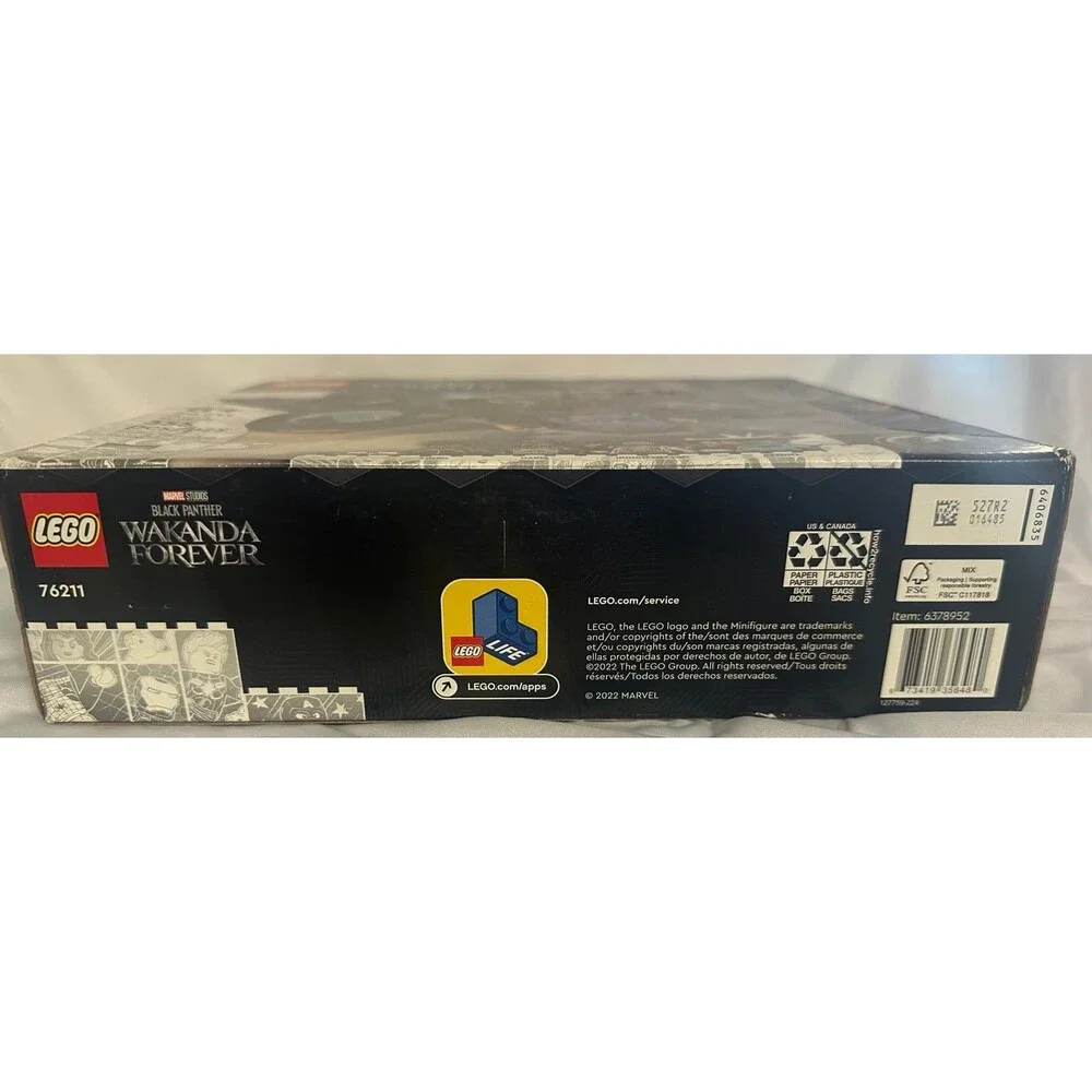 LEGO 76211 Marvel Shuri's Sunbird - Black Panther: Wakanda Forever | Sealed